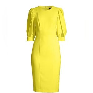 Black Halo Mid Length Dress